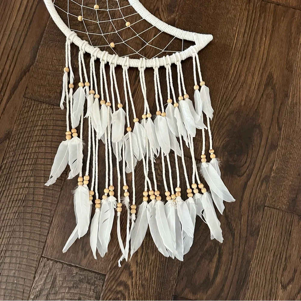 Crescent moon dream catcher